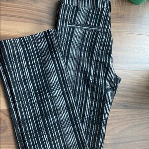 BETABRAND Straight Leg Plaid Yoga Stretch Pants